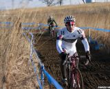 Tim Butler (River City Bicycles), husband of the more famous Sue Butler, finished 6th after a fast start. Masters Men 45-49, 2012 Nationals. © Cyclocross Magazine