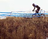 Greg Furguon crests the final climb. Masters Men 45-49, 2012 Nationals. © Cyclocross Magazine