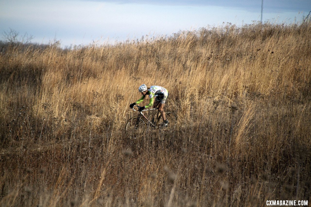 Tilford Was Tearing Down Hills, Through Corners, and Everywhere He Could Make Up Time On The Course  © Cyclocross Magazine