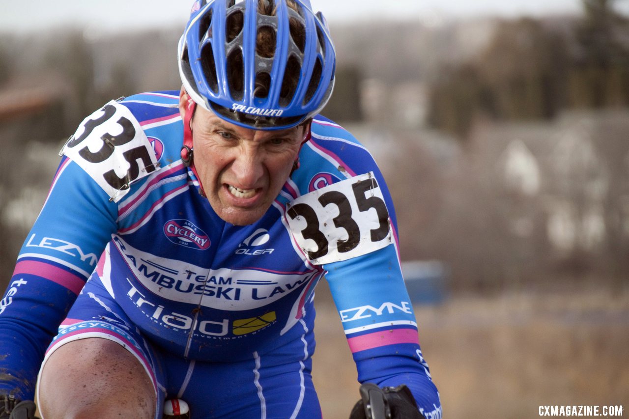 Edwin Rambuski (Rambuski Law) Of NorCal Was Right at Home in the Warmer Temperatures © Cyclocross Magazine