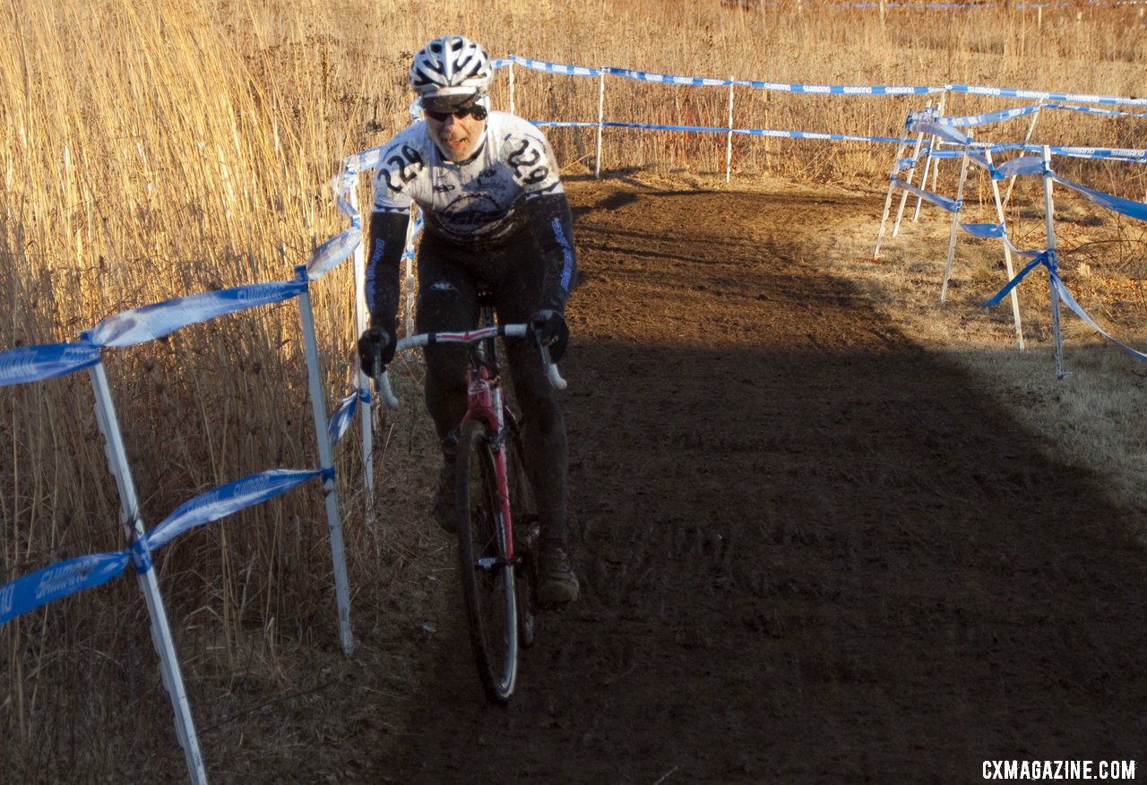 Robert Downs on Planet Bike had a strong race with a third place. © Cyclocross Magazine