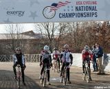 The 70+ and 80+ men line up. 2012 Cyclocross National Championships © Cyclocross Magazine