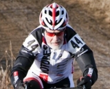 Walt Axthelm rode strongly and uncontested for the 80+ title. © Cyclocross Magazine