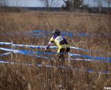 Joseph Brown raced to a third place finish. 2012 Cyclocross National Championships, Masters Men Over 60. © Cyclocross Magazine