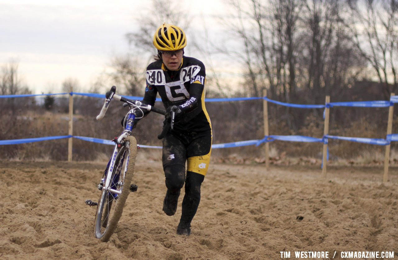 Anthony was predicted to finish 5th, but blasted through the mud and balmy conditions to finish 2nd. © C