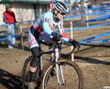 Kim Flynn rode confidently in the corners and greasy climbs. 2012 Cyclocross National Championships, Masters Women 40-44. © Cyclocross Magazine