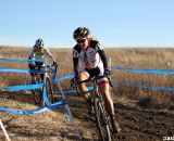 Dana Shinn in a tight battle for seventh. 2012 Cyclocross National Championships, Masters Women 40-44. © Cyclocross Magazine2012 Cyclocross National Championships, Masters Women 40-44. © Cyclocross Magazine