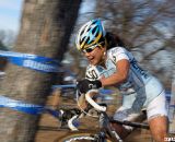 Greasy corners took down Sone more than once. 2012 Cyclocross National Championships, Masters Women 40-44. © Cyclocross Magazine