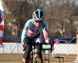 Kim Flynn chasing Sone. 2012 Cyclocross National Championships, Masters Women 40-44. © Cyclocross Magazine