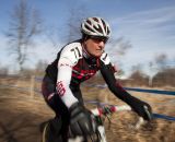 Tove Shere was in command of the 60+ race. 2012 Cyclocross National Championships, Masters Women Over 55. © Cyclocross Magazine