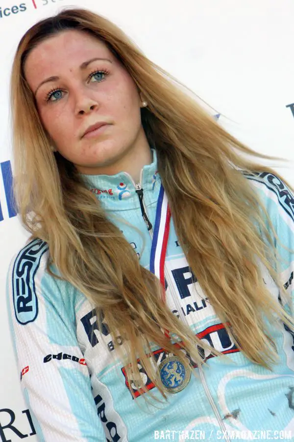 Mascha Mulder third in the junior women\'s race