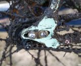 No wheel slippage allowed with Rock Lobster's adjustable dropouts. © Cyclocross Magazine