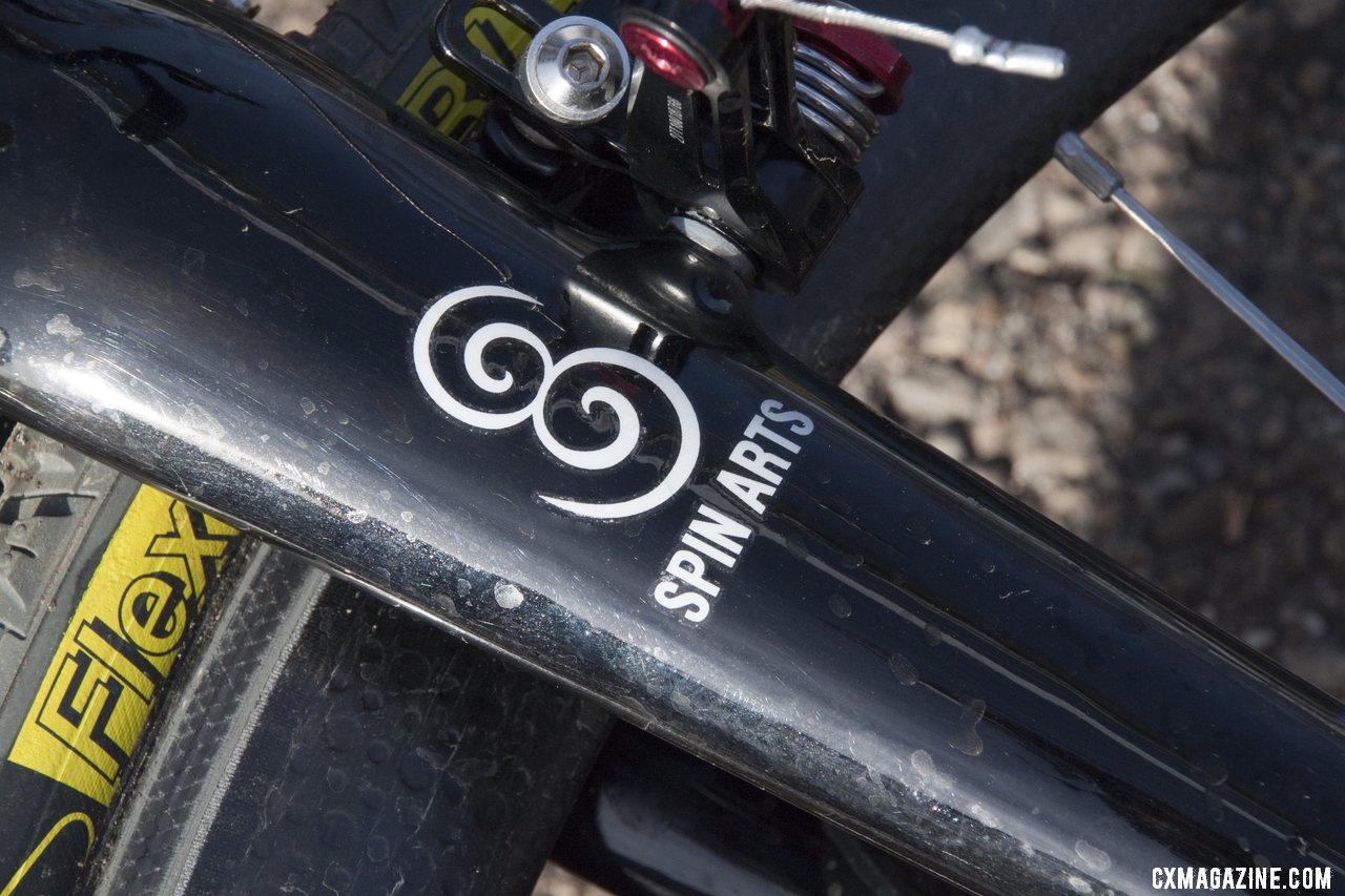 Tom Stevens crafts each Spin Arts frame by hand © Cyclocross Magazine