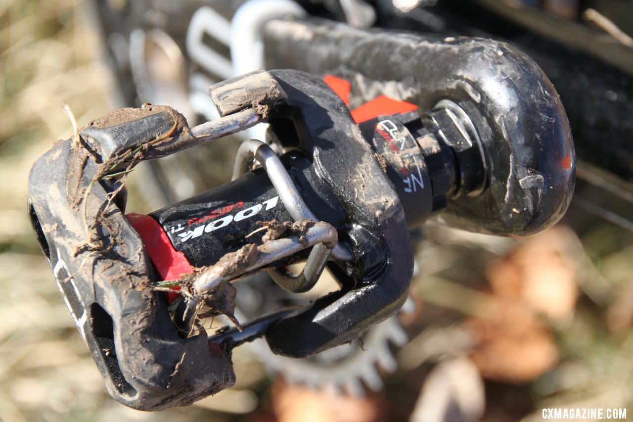 Look Quartz Carbon Ti pedals © Cyclocross Magazine