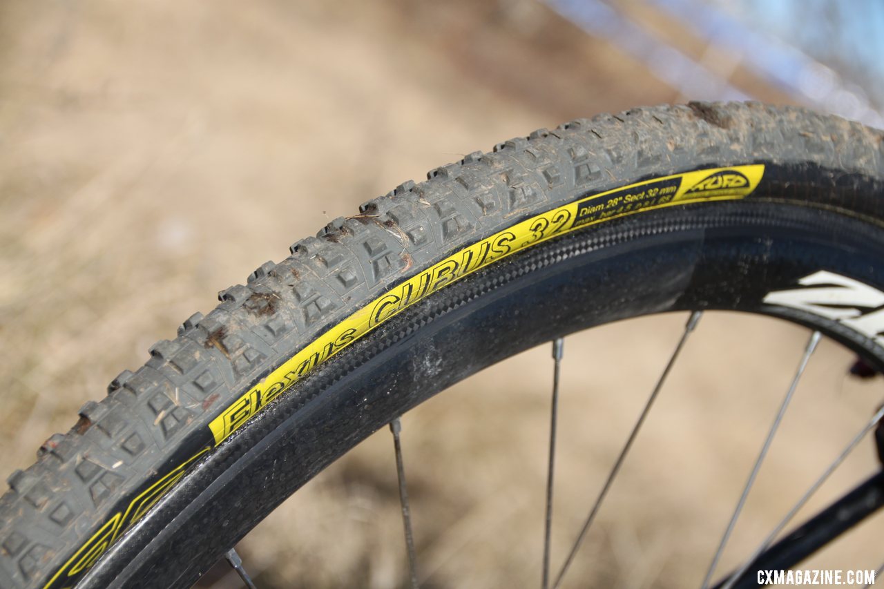 Tufo\'s Flexus Cubus tubular is made for all conditions © Cyclocross Magazine
