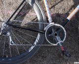 For cranks, Sarvary went with FS's SLK Light 10 speed carbon © Cyclocross Magazine