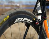 Carbon Zipps help keep the Spin Arts light © Cyclocross Magazine