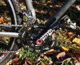 Rotor Cranks with ovalized Q-rings were probably the biggest adjustment. ©Cyclocross Magazine