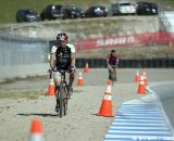 A Rock Lobster racer navigates the loose gravel off the raceway. ©Tim Westmore