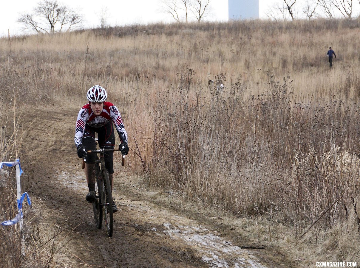 Studley was ahead and alone. © Cyclocross Magazine