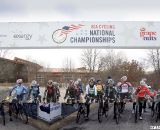 The women line up at the start. © Cyclocross Magazine