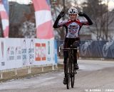 Kari Studley takes the win and redemption for her crash in the 2010 race. © Tim Westmore