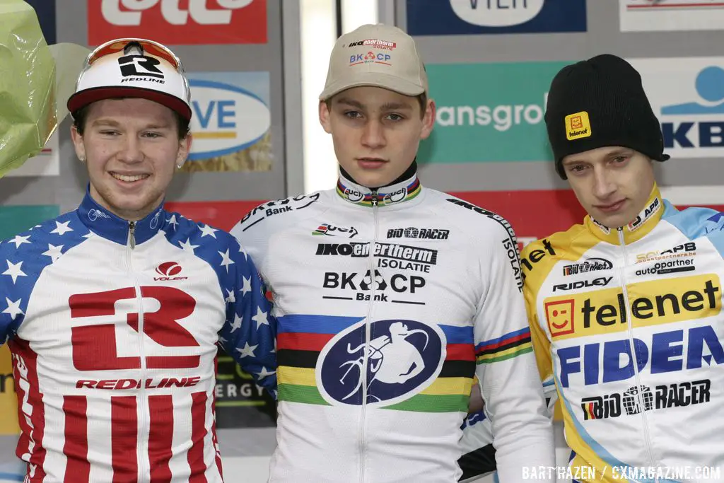 Mathieu van der Poel, Logan Owen, Quinten Hermans © Bart Hazen 