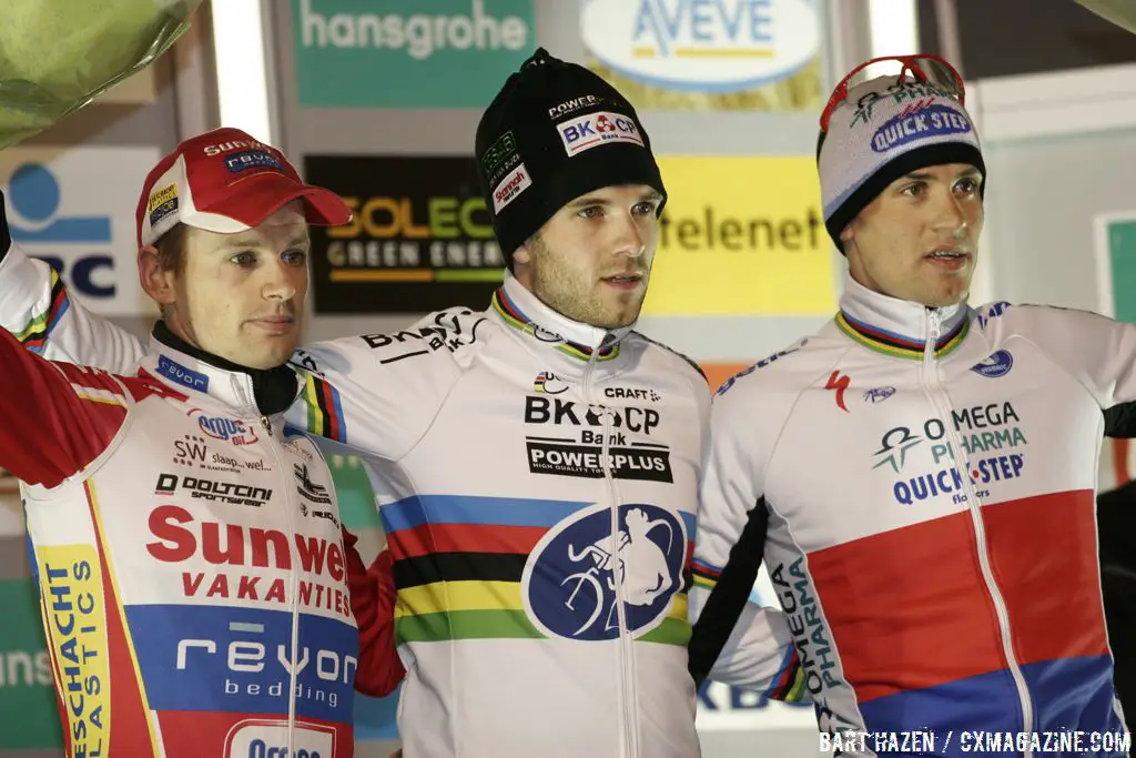 Albert, Pauwels and Stybar © Bart Hazen