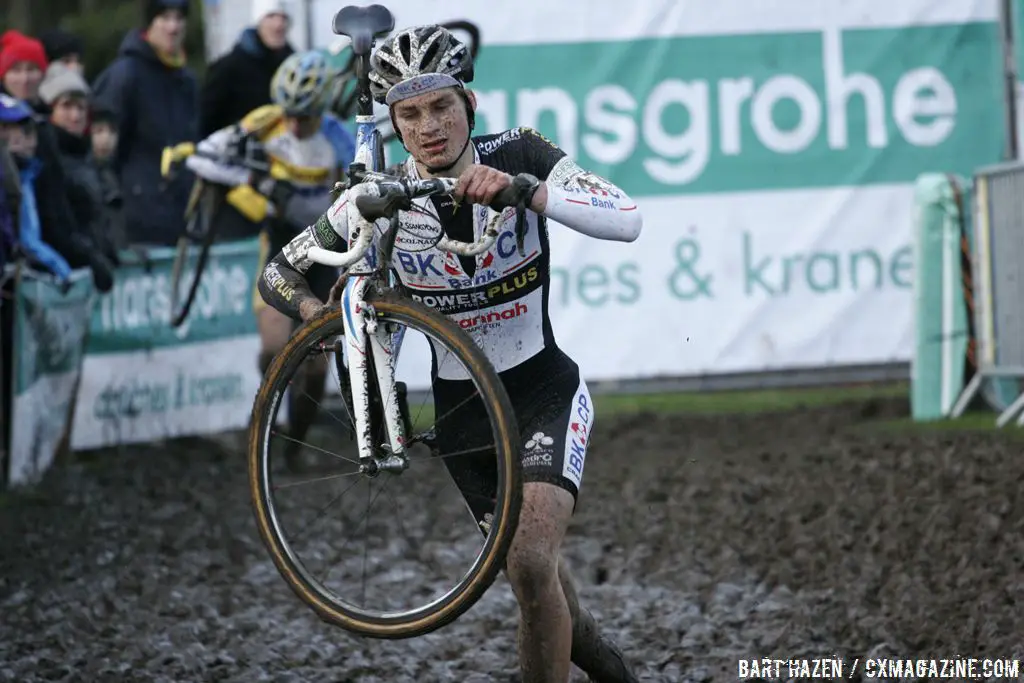 David van der Poel rode strongly to 2nd © Bart Hazen