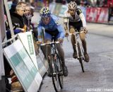 David van der Poel chases Mike Teunissen © Bart Hazen