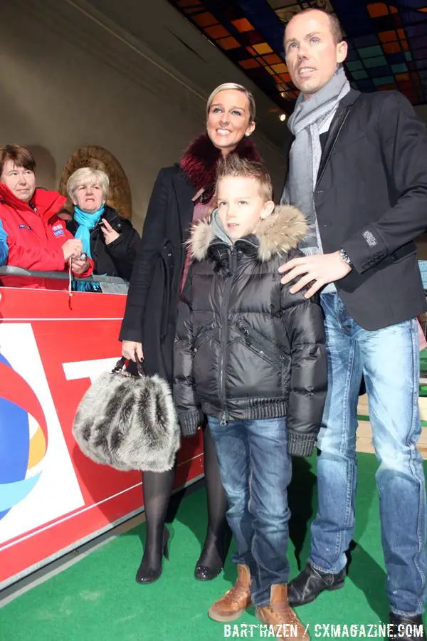 Sven Nys and his family © Bart Hazen