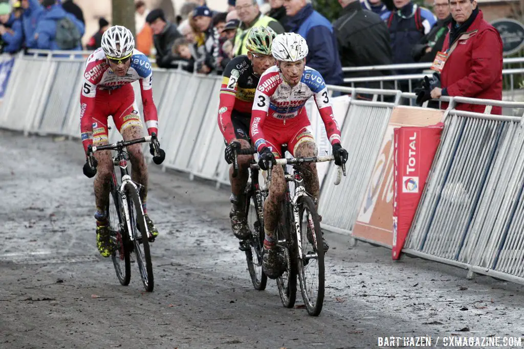 Nys, Vantornout and Pauwels © Bart Hazen