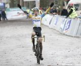 Wout van Aert with the win © Bart Hazen