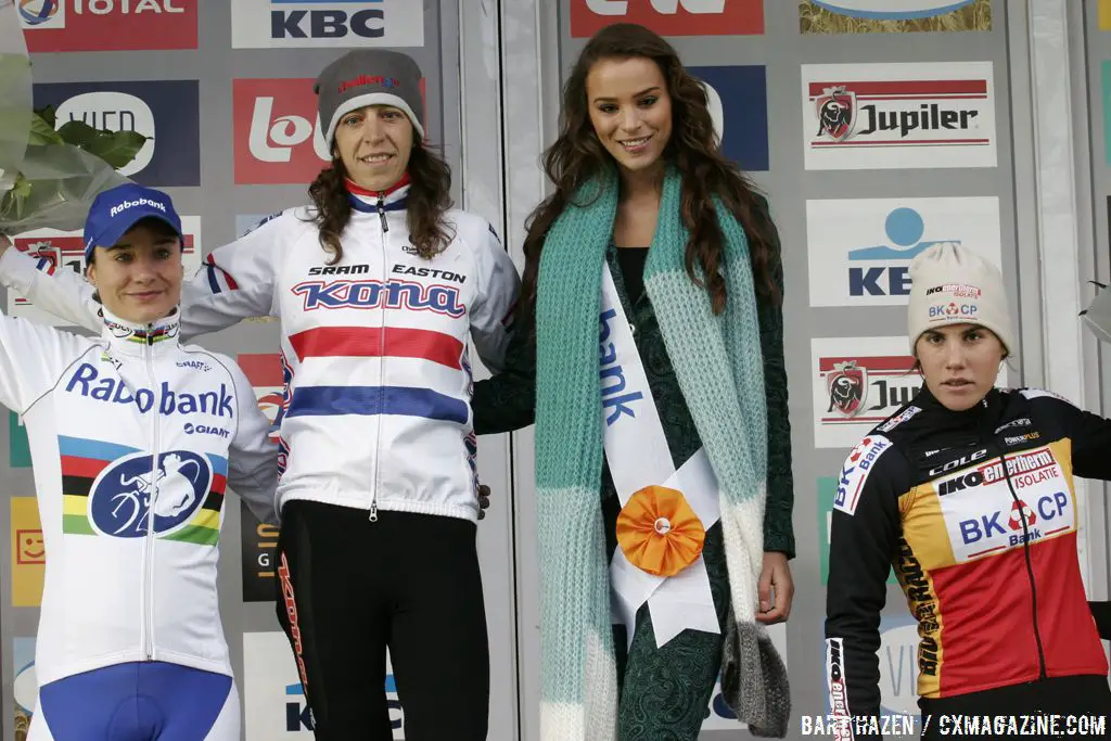 Podium: Wyman, Vos and Cant © Bart Hazen