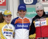 Elite Women Podium: Sanne van Paassen, Pavla Havlikova, Sanne Cant  © Bart Hazen