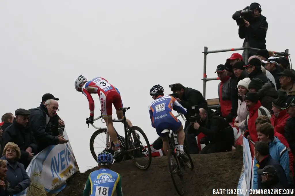 Kevin Pauwels leading Lars van der Haar © Bart Hazen