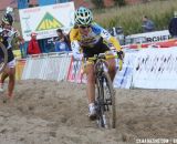 Amy Dombroski riding the sand © Bart Hazen