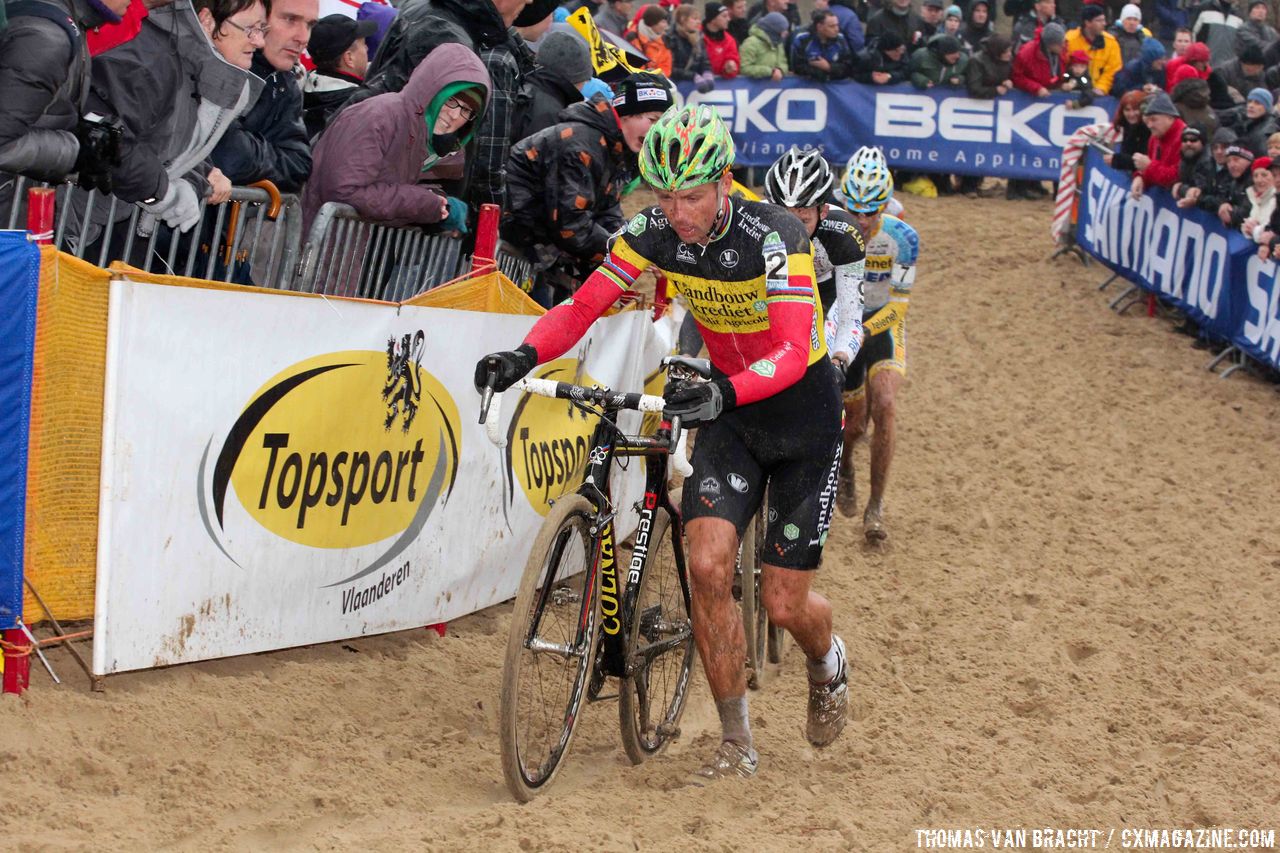 Sven Nys had a rough start © Thomas van Bracht