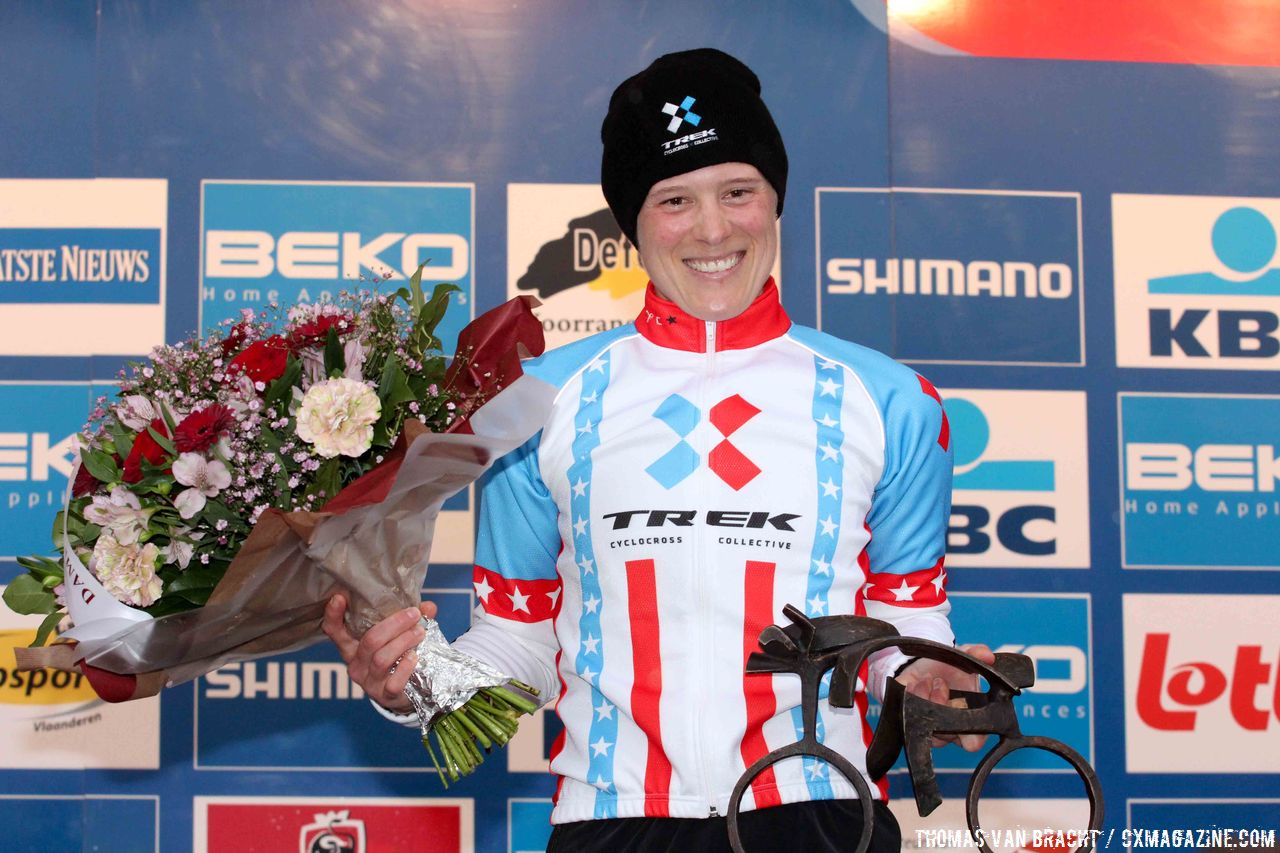 Katie Compton wins the Koksijde World Cup © Thomas van Bracht