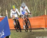 Marianne Vos leads Daphny van den Brand © Bart Hazen