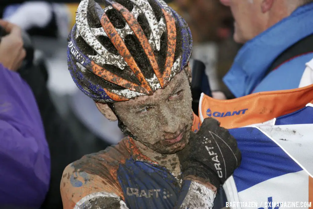 Lars van der Haar after the race © Bart Hazen