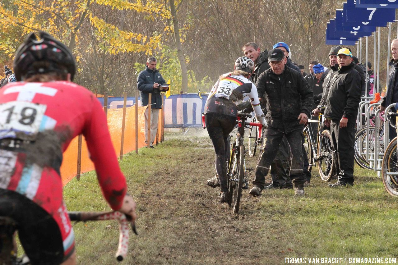 lots of bike changes during the race © Thomas van Bracht