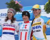 The podium: Katie Compton, Helen Wyman, Nikki Harris © Thomas van Bracht