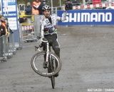 Mathieu van der Poel Celebrates his win © Bart Hazen