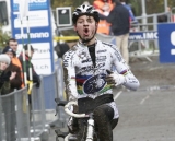 Mathieu van der Poel Celebrates his win © Bart Hazen