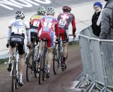 The leaders: Sven Nys, Julien Taramarcaz, Kevin Pauwels and Niels Albert © Bart Hazen