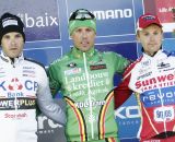 Podium: Sven Nys, Kevin Pauwels, Niels Albert © Bart Hazen