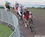 Taramarcaz leading around the velodrome © Bart Hazen