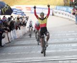 Sven Nys wins 2012 World Cup Roubaix © Bart Hazen