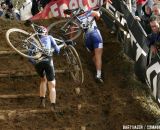 Helen Wyman and Pauline Ferrand Prevot © Bart Hazen